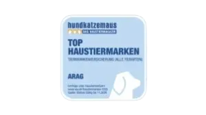 hundkatzemaus Top Haustiermarke ARAG 2025
