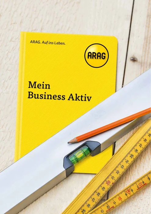 Erste Seite: ARAG Gewerbeversicherung und Haftpflicht