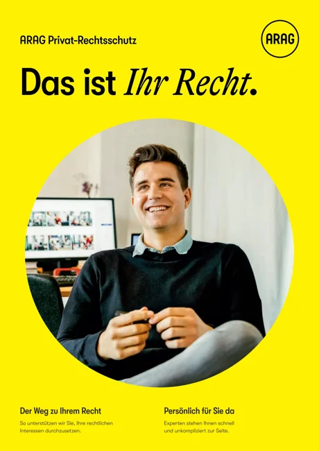 Titelseite: ARAG Privatrechtsschutz