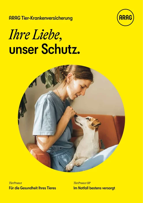 Erste Seite: ARAG Tier-Krankenversicherung